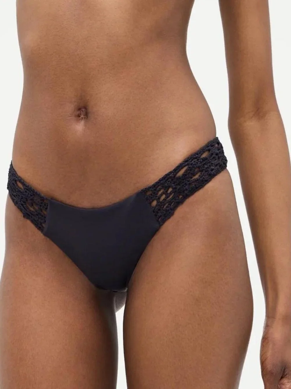 NWT- Frankie's Bikini's Tanner Bottoms Size L